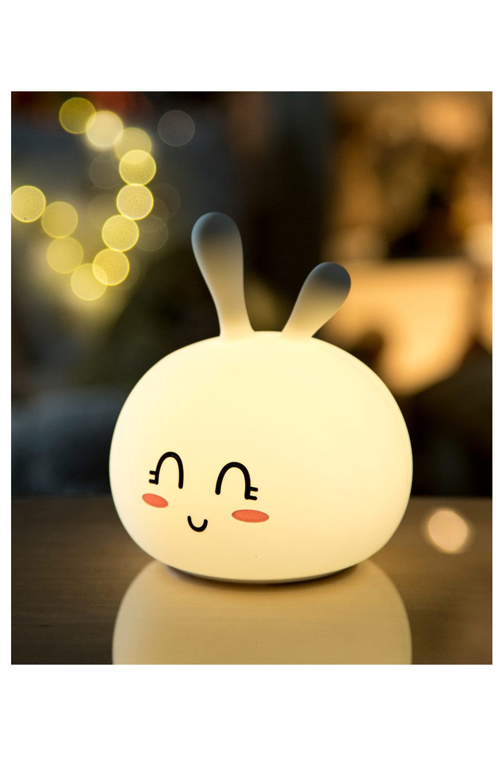 Bunny Night Lamp – Safe, Soft LED Light for Kids&#39; Rooms by Rabbit &amp; Friends at brixbailey.com