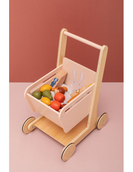 Wooden Trolley with Animals – Eco-Friendly &amp; Child-Safe Toy by Trixie Baby at brixbailey.com