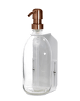 White Single  Wall Mounted Soap Dispenser-7