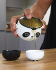 Kung Fu Panda Teapot Set - Two Cups - Travel Pack