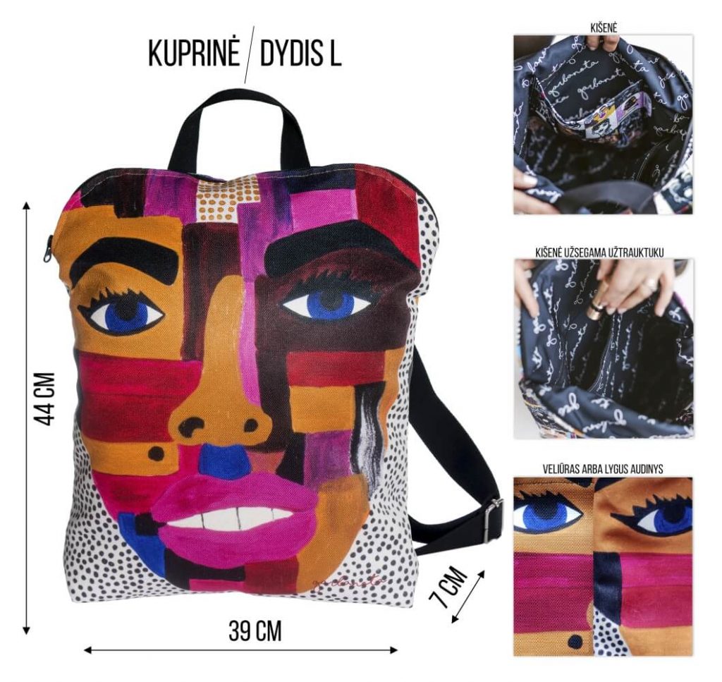 Garbanota Artist-Designed Backpack – Comfortable &amp; Unique by Garbanota at www.brixbailey.com