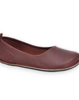 Wide Fit Leather Shoes in Bordoo with Comfort Support