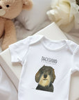Mischievous Hot Dog Baby Bodysuit – Too Cute to Handle! Wire HairedDachshund