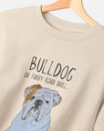 Bulldog Grit: Furry Road Drill Men’s Crewneck Sweatshirt for the Bold!