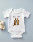 Basset Hound Baby Bodysuit: For the Littlest Guilt Trip Enthusiast!