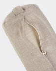 Yoga Studio Organic Buckwheat Linen Meditation Bolster Cushion