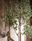 Tall Artificial Olive Tree 94"