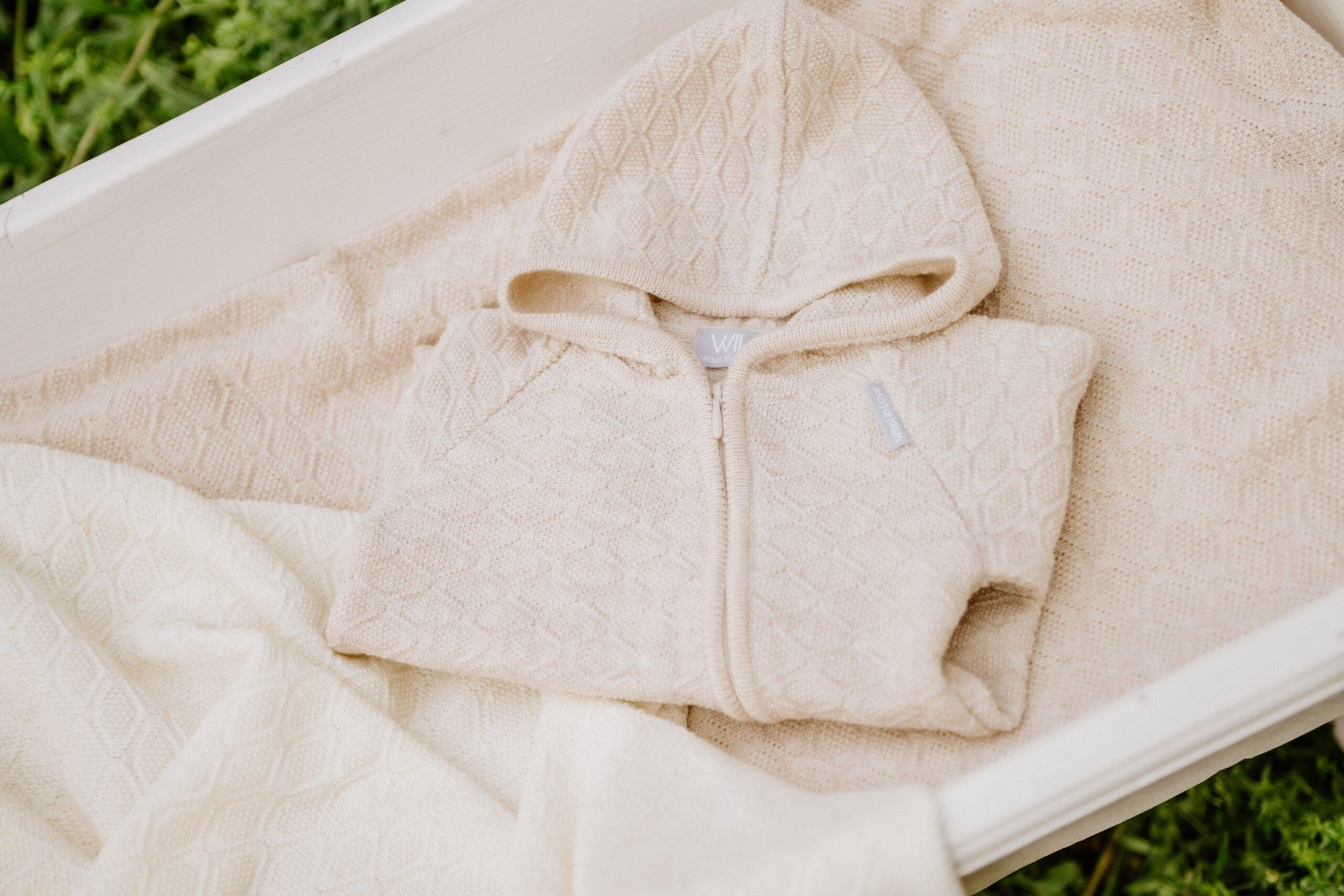 Delight in the Comfort of the Merino Wool Newborn Gift Set by Wool In Love at www.brixbailey.com