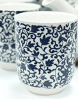 Large Herbal Teapot - Blue Pattern Design