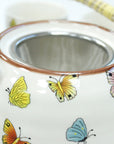 Large Herbal Teapot - Butterfly Design