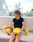 Durable Stainless Steel Lunch Box with Fun Animal Design - Perfect for Kids by Trixie Baby at www.brixbailey.com