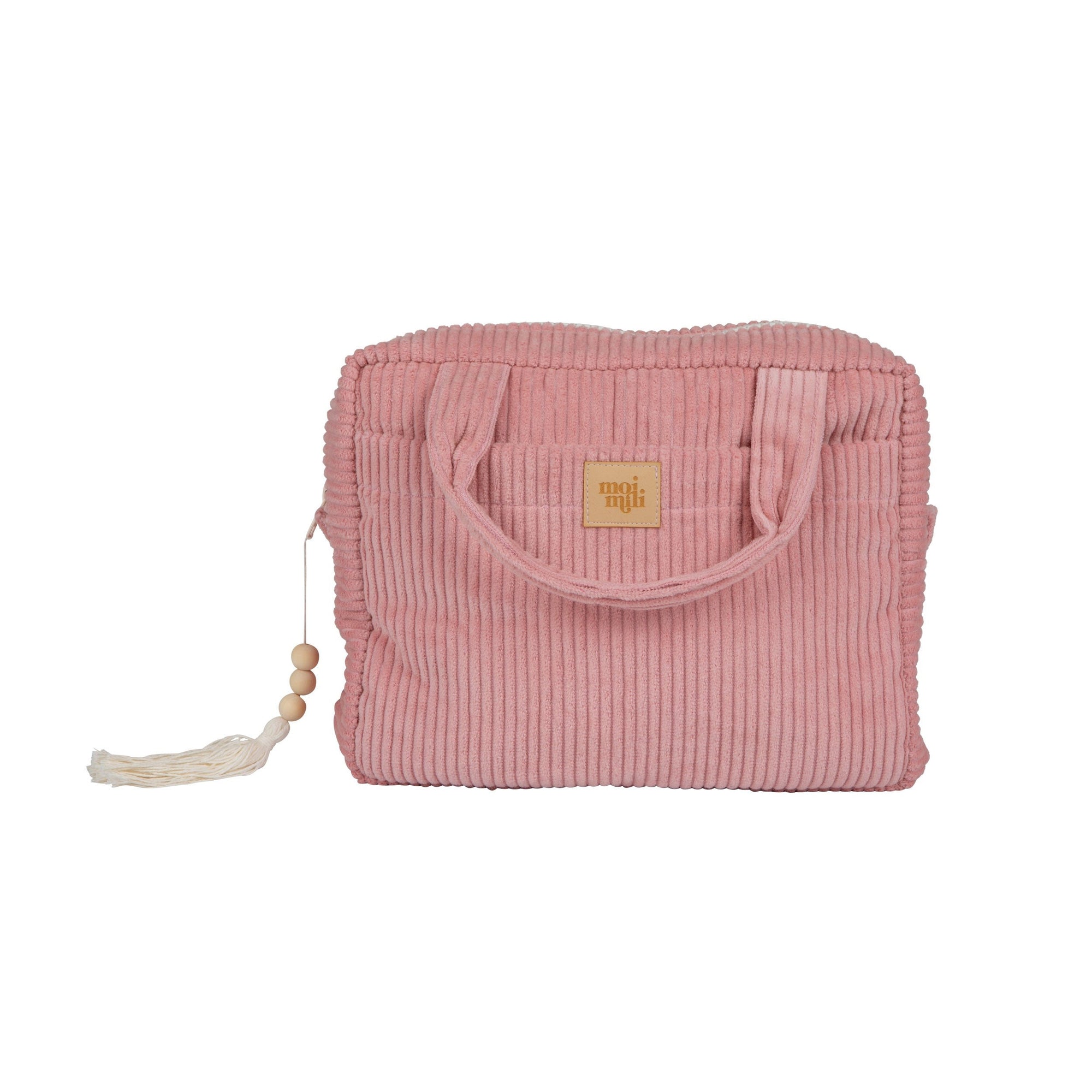 Large Baby Pink Makeup Bag