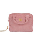 Large Baby Pink Makeup Bag