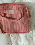 Coral Make Up Bag Set in Two Practical Sizes