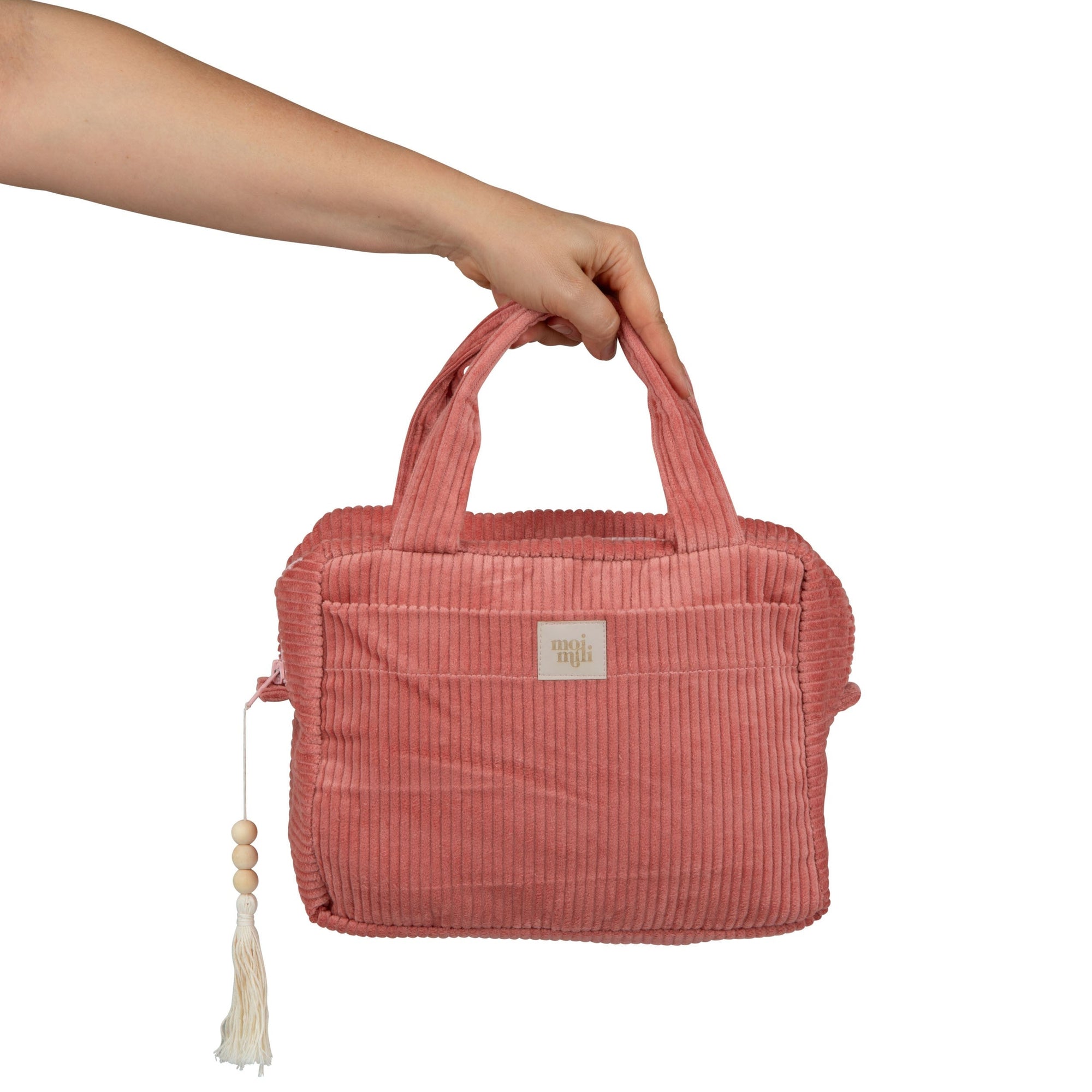 Coral Make Up Bag Set in Two Practical Sizes