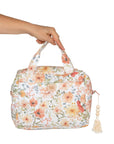 Flower Power Large Makeup Bag