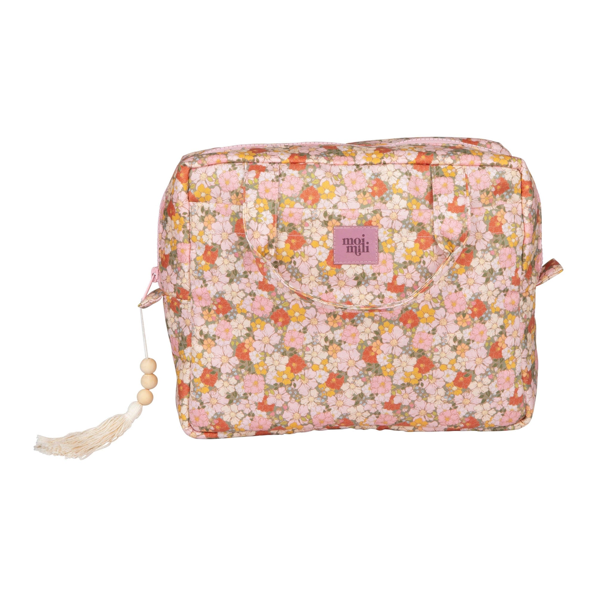 Green Garden Makeup Bag Set of Two