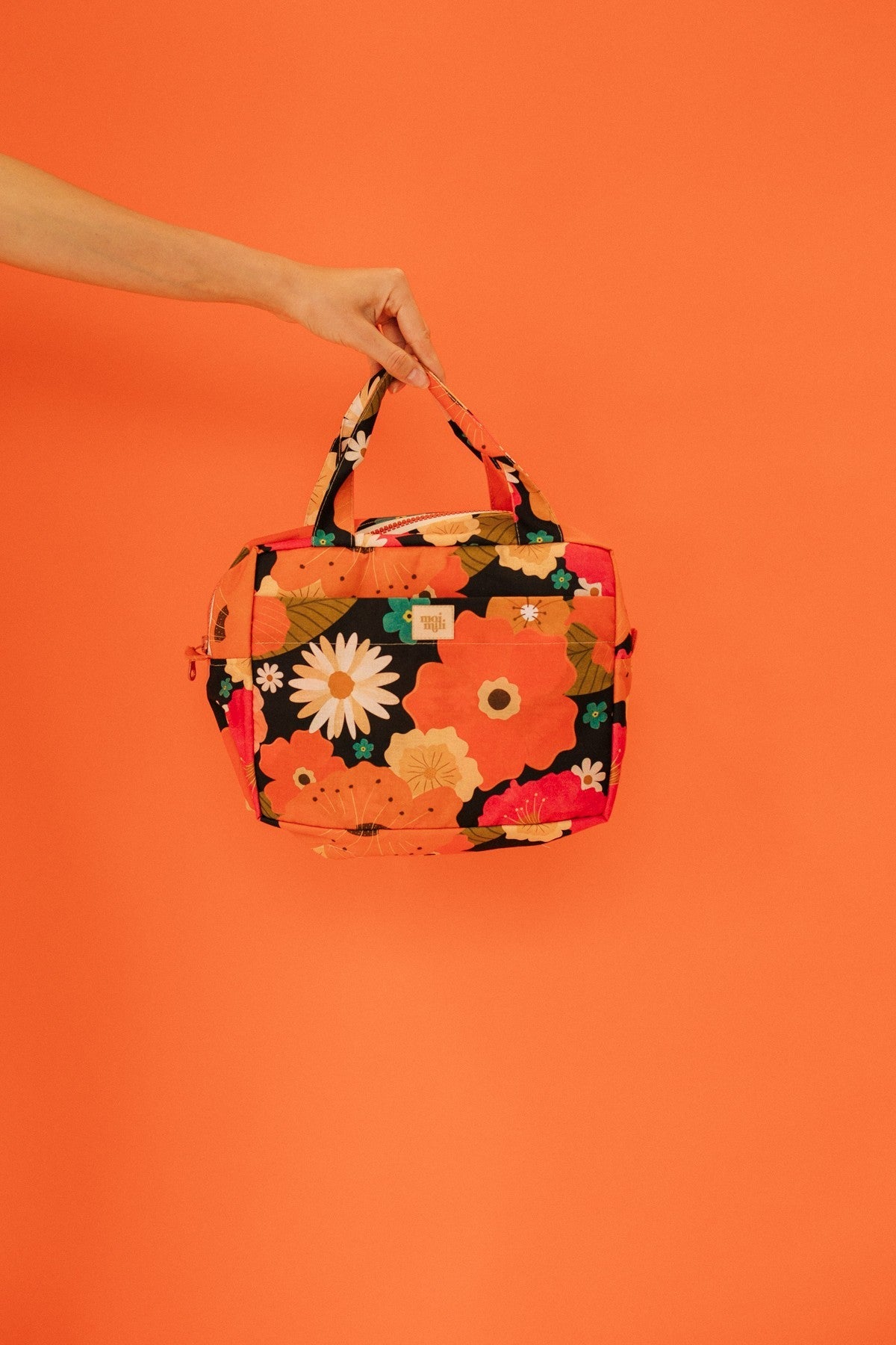 Floral Makeup Bag Set for Travel and Everyday Use
