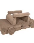 Large Modular Sofa for Kids - Slimcord Corduroy Brown
