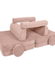 Large Modular Sofa for Kids - Slimcord Corduroy Pink