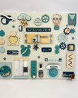 Large Montessori busy board for learning (60×70 cm)