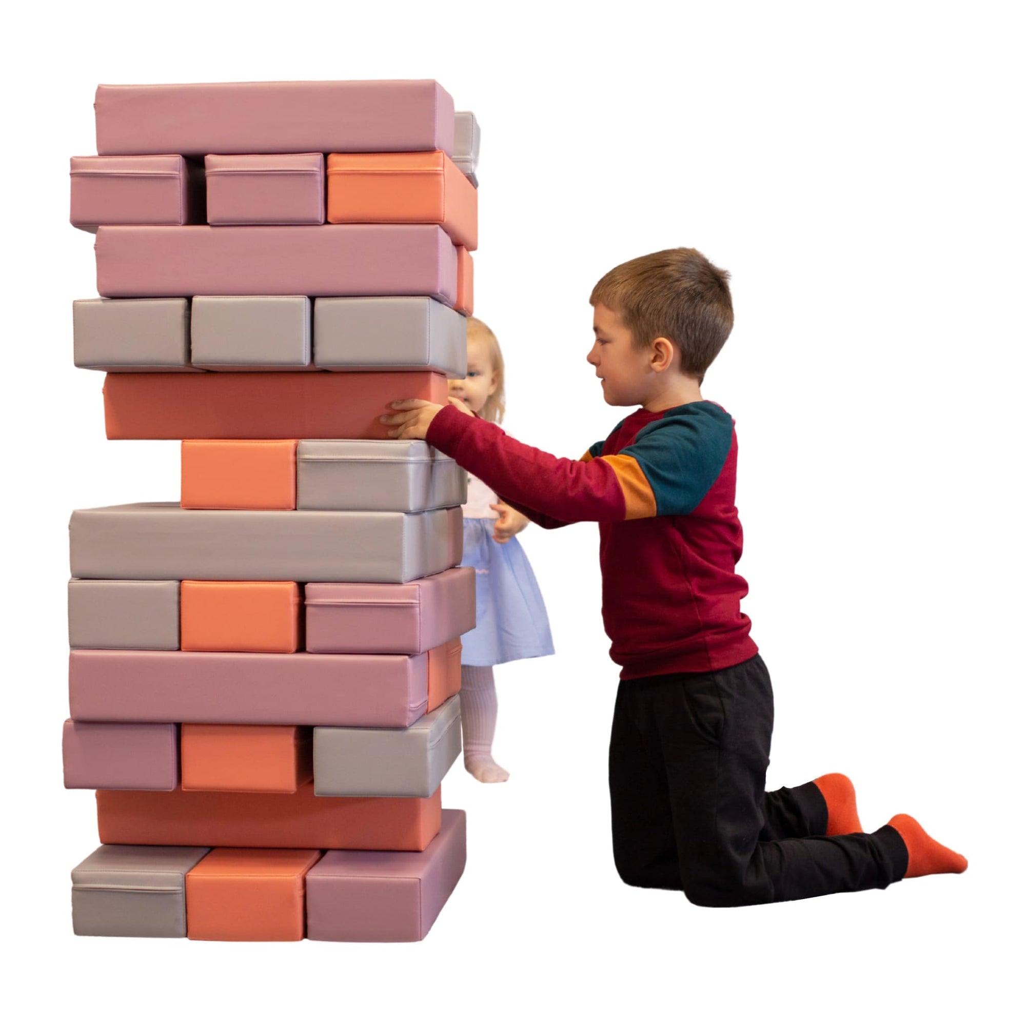 Soft Play Tumbling Tower - MEGA Jenga-0