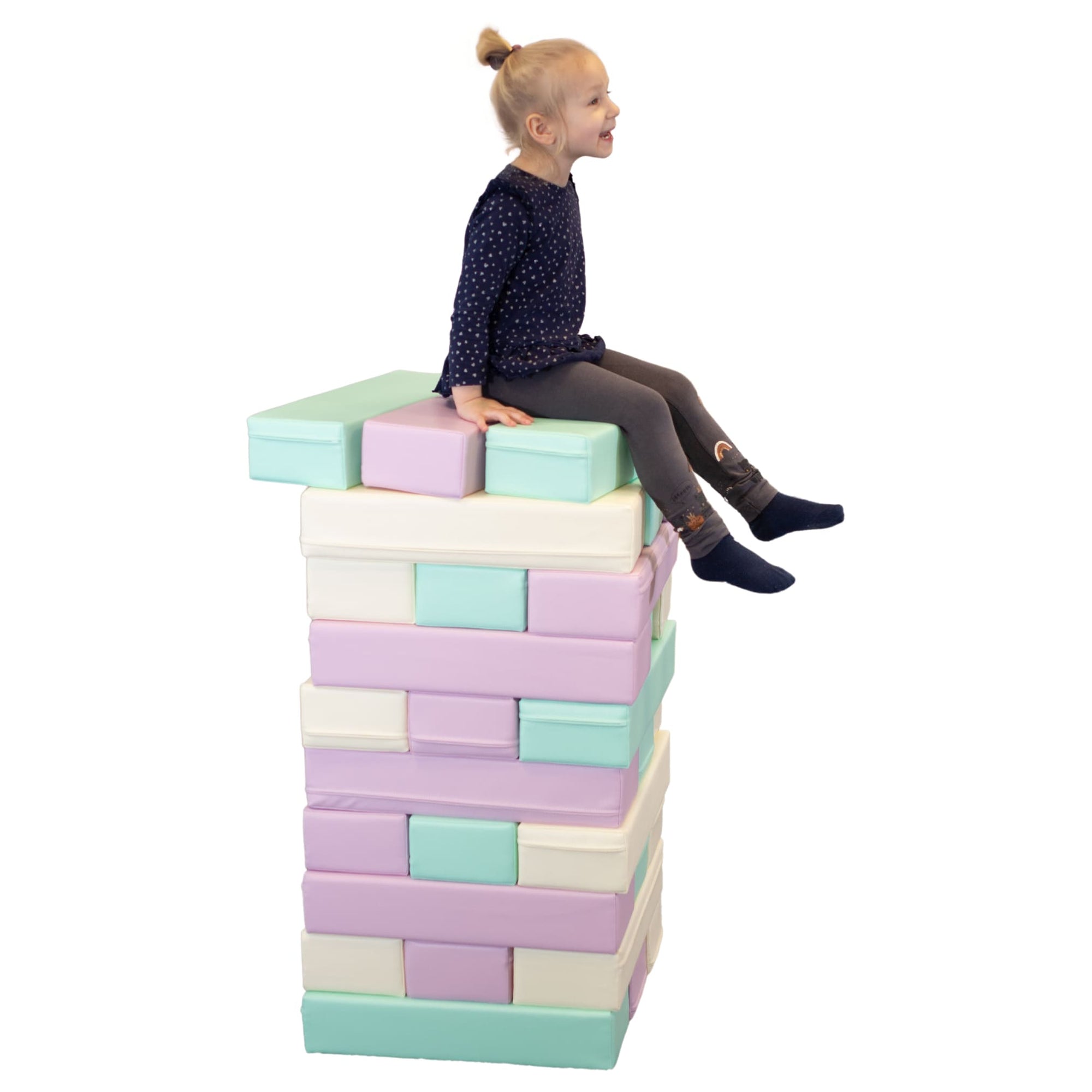 Soft Play Tumbling Tower - MEGA Jenga-1
