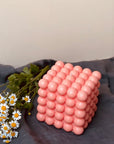 Large Bubble Candle