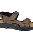 Lauri Leather Sandals - Brown