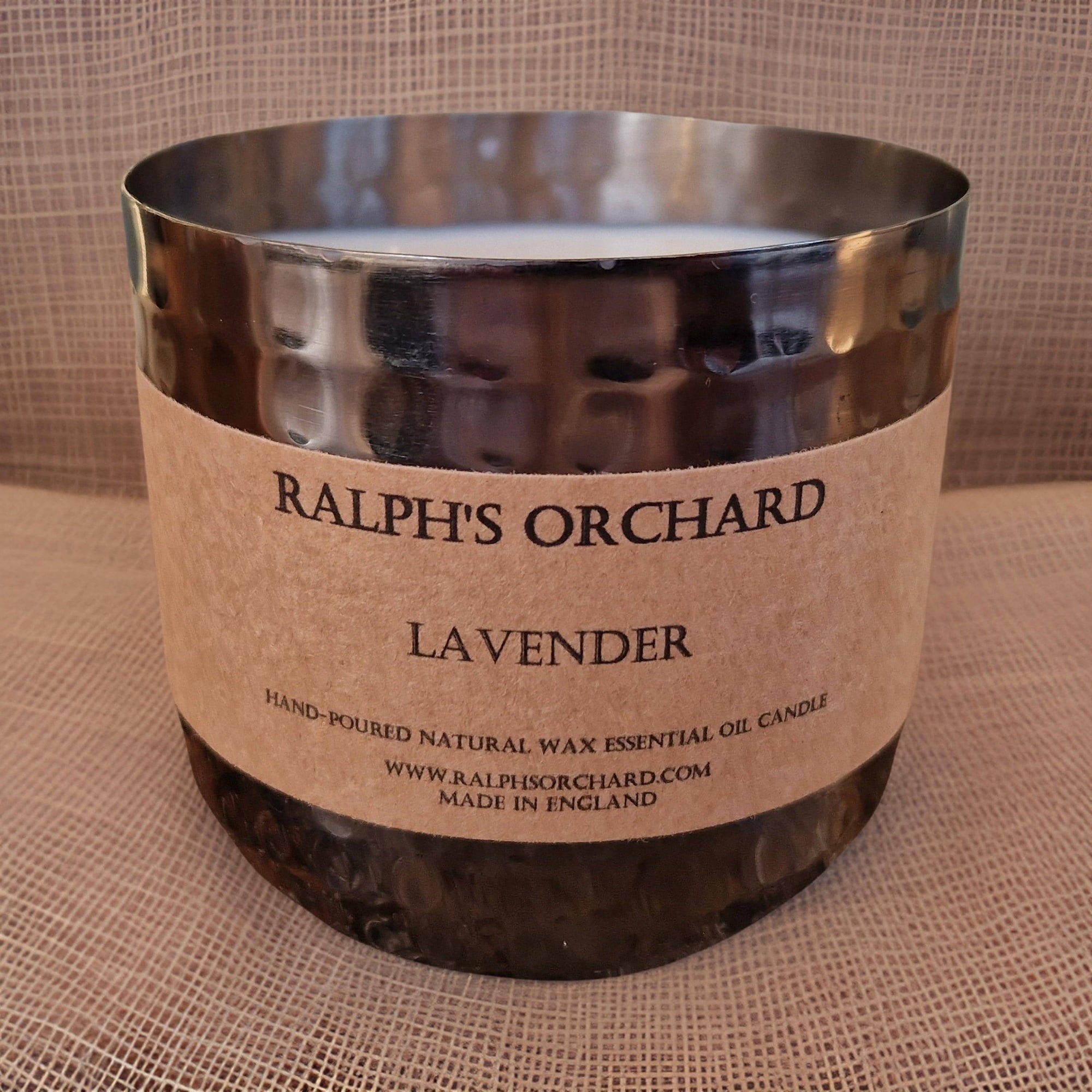 Premium 2-Wick Dimpled Black Candle, Hand-Poured Luxury Soy Candle, Elegant Home Decor, Eco-Friendly Vegan Candle, Classic Candles Collection by Ralph&#39;s Orchard at brixbailey.com