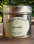 Silver Tin Candles