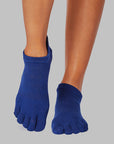 ToeSox Low Rise Full Toe Women's Yoga Grip Socks