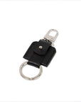 Keychain for AirTag with snap hook and keyring