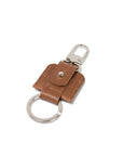 Keychain for AirTag with snap hook and keyring