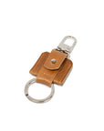 Keychain for AirTag with snap hook and keyring