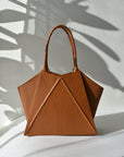 Handmade Leather Shoulder Tote Bag