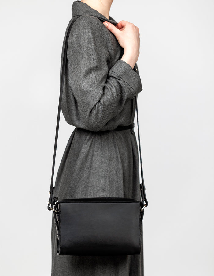 Treasure Box Handbag in Black