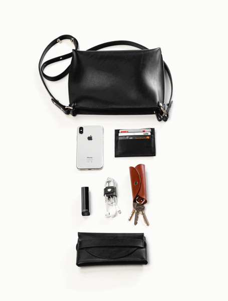 Short Day Off Handbag – Elegant &amp; Sustainable Leather Design by Stella Soomlais at brixbailey.com