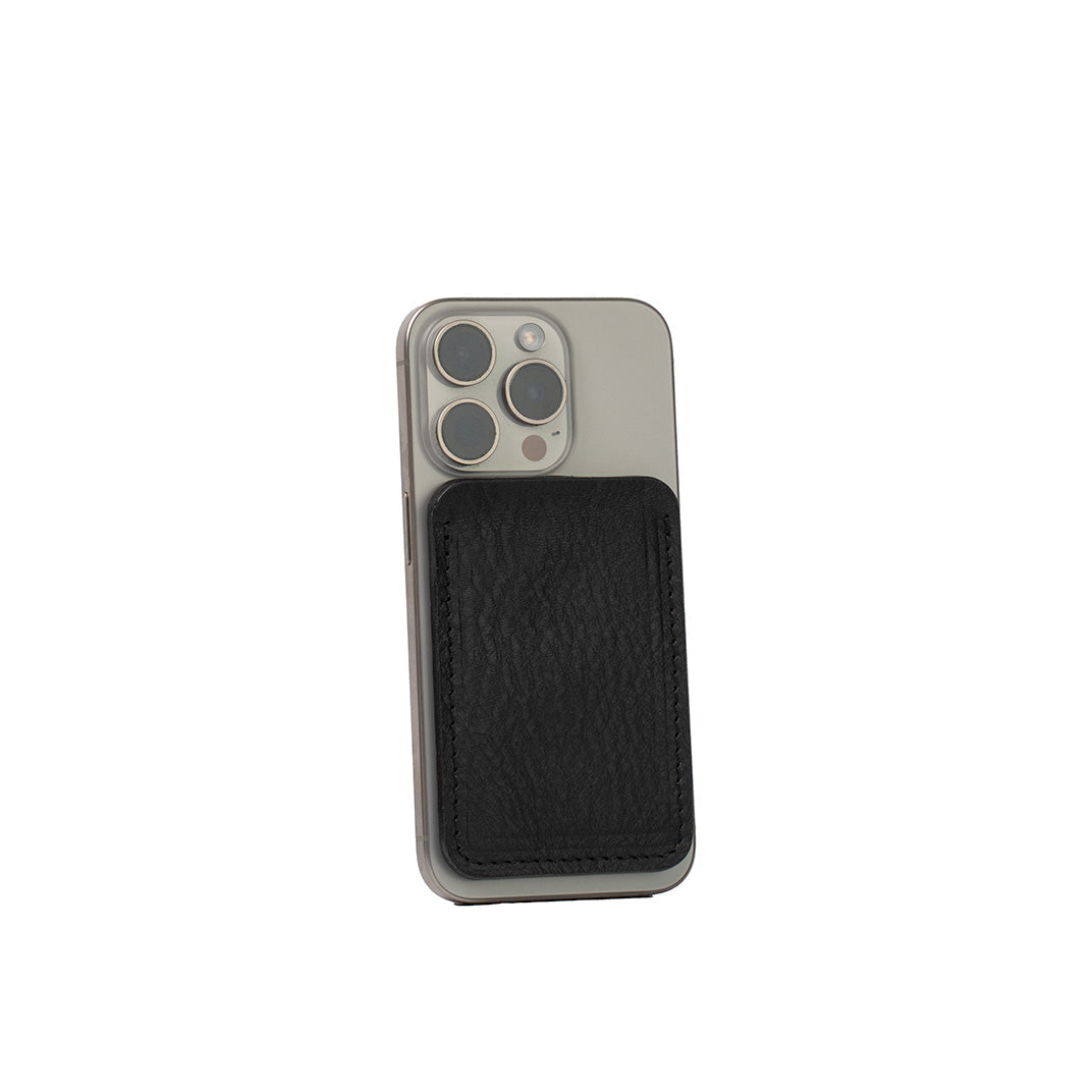 Leather Wallet compatible with MagSafe - The Minimalist