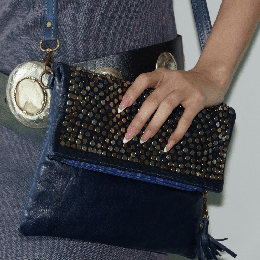 Leather Purse Stones