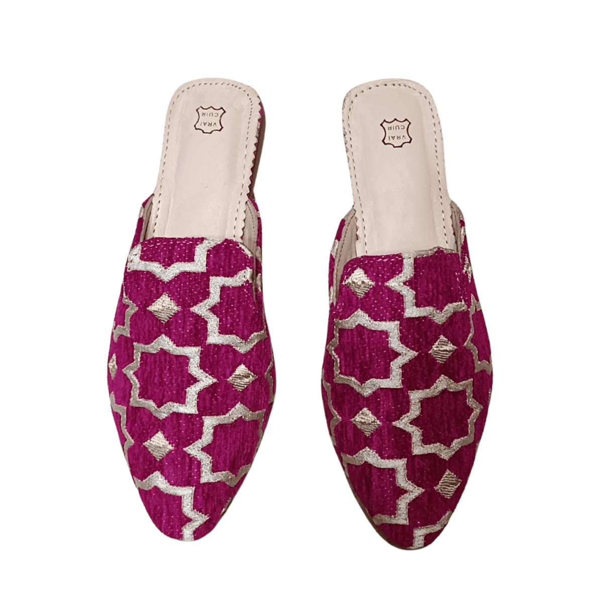 Leather Slippers Tamghra