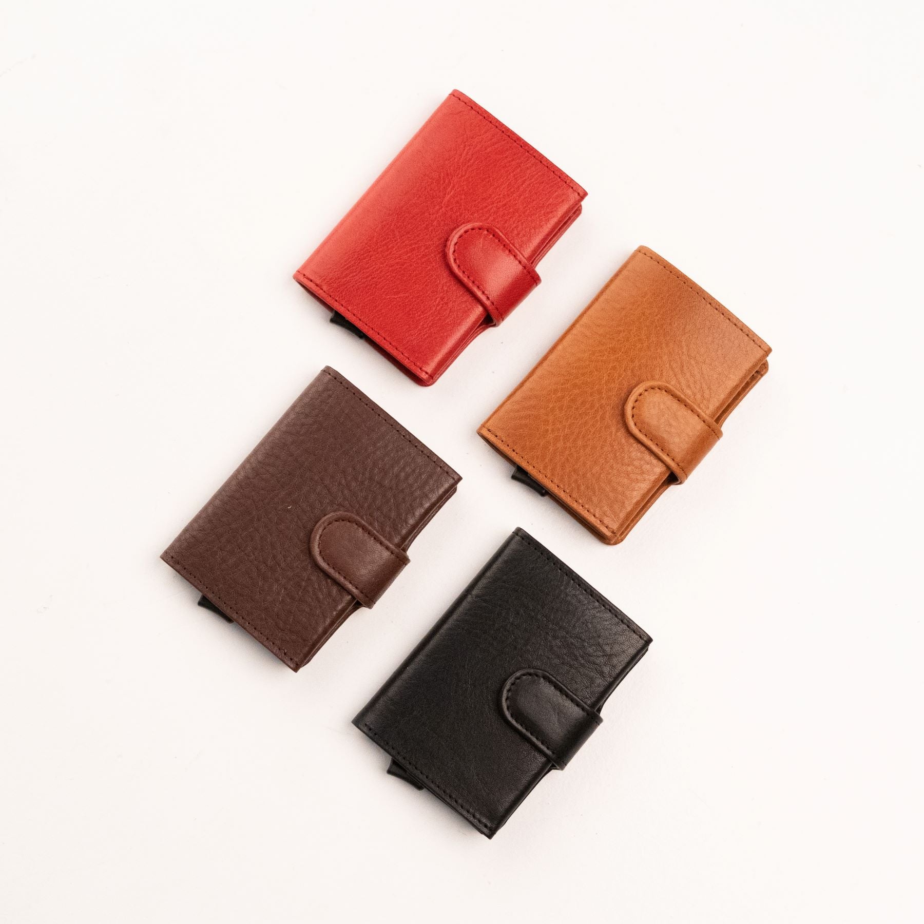 Leather Wallet with RFID NFC Blocking and Card Holder