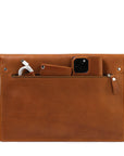 Leather iPad Bag with Adjustable Strap