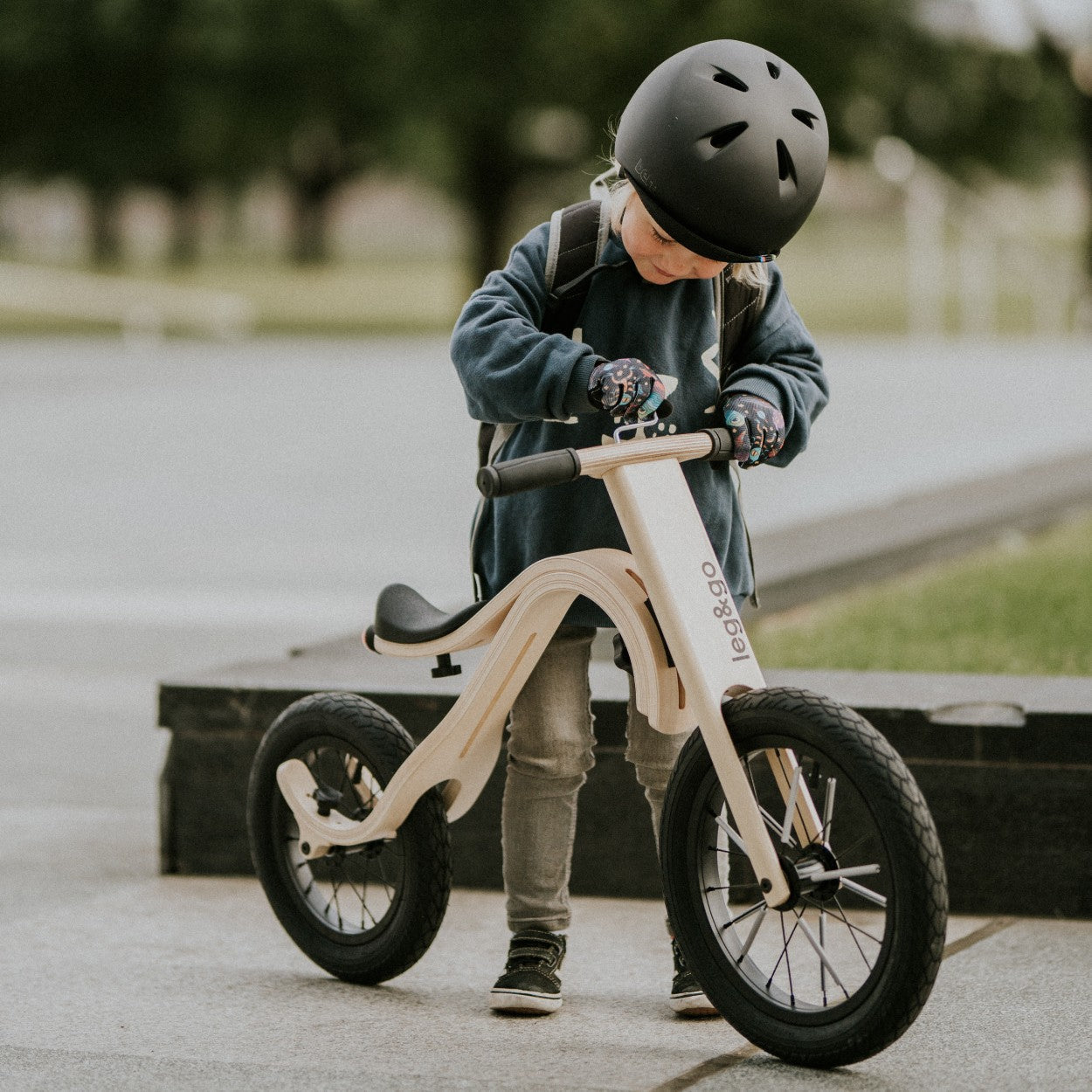 Three in One Wooden Balance Bike for Toddlers