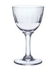 Crystal Liqueur Glasses with Lens Design