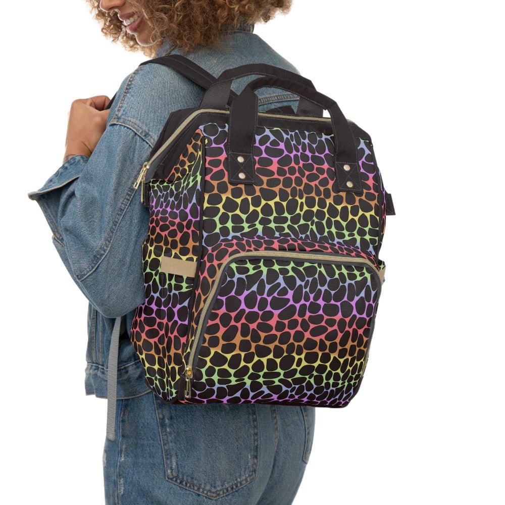 Rainbow Roar Changing Bag