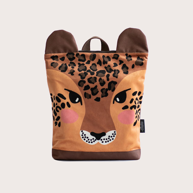 Kids Leopard Print Backpack for Everyday Adventures