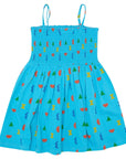 Let's Play Jersey Dress - Blue Multi