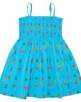 Let's Play Jersey Dress - Blue Multi
