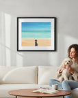 Dog in Nature Prints - different sizes